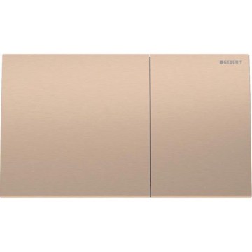 Geberit 115.622.QB.1 - Tipka za splakovanje Sigma70 25x14,6 cm krtačena rožnato-zlata