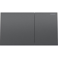 Geberit 115.622.QD.1 - Tipka za splakovanje Sigma70 25x14,6 cm črni krom