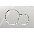 Geberit 115.770.21.5 - Tipka za splakovanje Sigma01 Round 24,6x16,4 cm sijajni krom