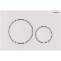 Geberit 115.882.01.1 - Tipka za splakovanje Sigma20 24,6x16,4 cm bela