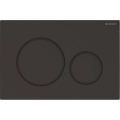Geberit 115.882.16.1 - Tipka za splakovanje Sigma20 24,6x16,4 cm mat črna