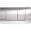 Geberit 115.899.KH.1 - Tipka za splakovanje Twinline30 34x18,5 cm sijajni krom/matni krom
