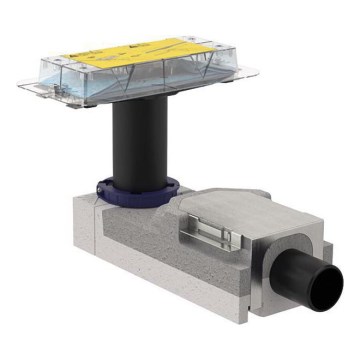 Geberit 154.150.00.1 - Komplet za montažo odtočnega žleba CleanLine 90-220 mm
