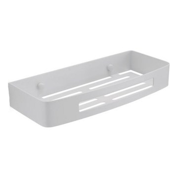 Gedy - Bela stenska polica za tuš SMART 30x12,8 cm