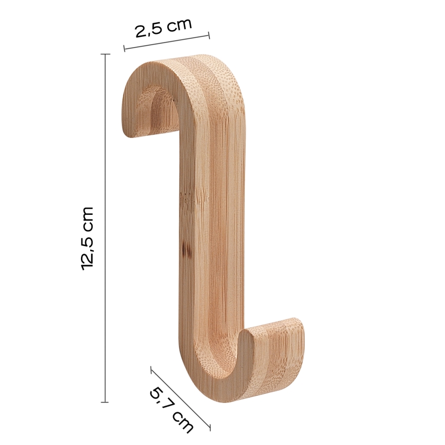 Gedy - Kavelj za radiator bambus