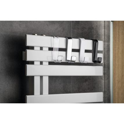 Gedy - Kavelj za radiator črna/thermoplastic