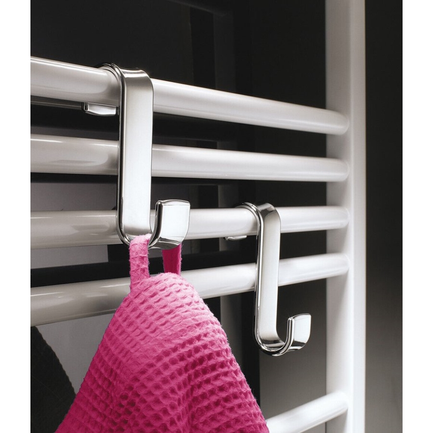 Gedy - Kavelj za radiator sijajni krom/thermoplastic