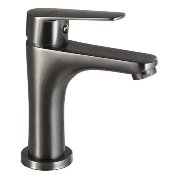 Gedy - Mešalna baterija za umivalnik COMO 19,6 cm, metalično siva