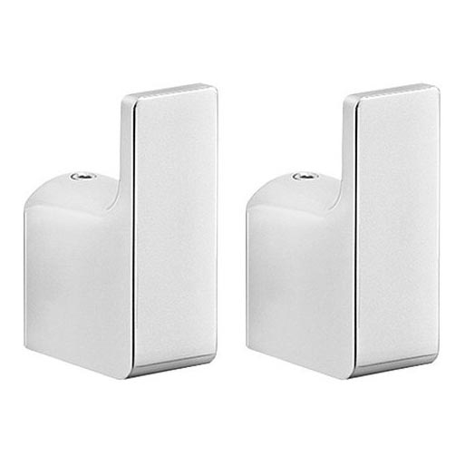 Gedy - SET 2x Stenska kljuka PIRENEI sijajni krom