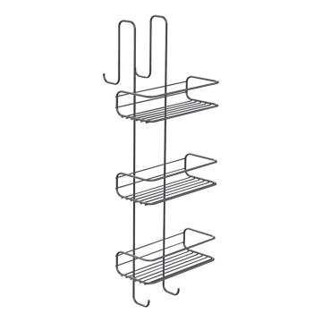 Gedy - Stenska polica za tuš CHROM LINE 68x24 cm sijajni krom