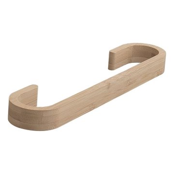 Gedy - Stenski obešalnik za brisače HIMALAYA 7x30 cm bambus/bež
