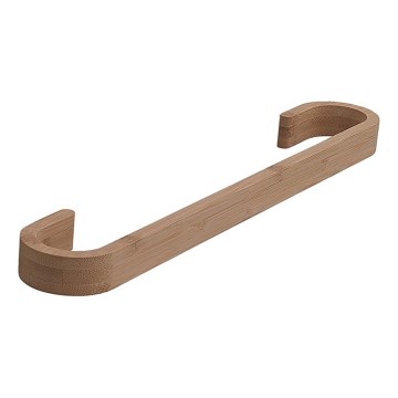 Gedy - Stenski obešalnik za brisače HIMALAYA 7x40 cm bambus/rjava