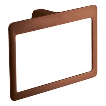 Gedy - Stenski obešalnik za brisače PIRENEI 15x23 cm, bronzen