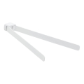 Gedy - Stenski obešalnik za brisače PIRENEI 35,9 cm mat bela