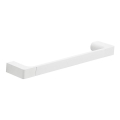 Gedy - Stenski obešalnik za brisače PIRENEI 6,6x35 cm v mat beli barvi