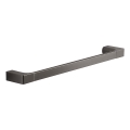 Gedy - Stenski obešalnik za brisače PIRENEI 6,6x45 cm metalno siva