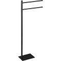 Gedy - stojalo za brisače TRILLY 83,5 cm mat črne barve