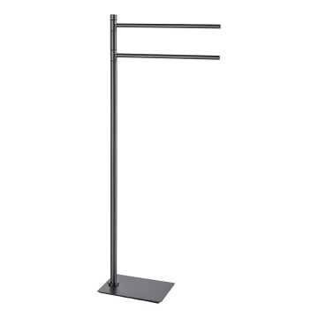 Gedy - Stojan za brisače TRILLY 83,5 cm metalno siva