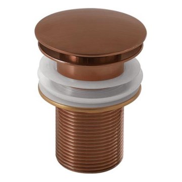 Gedy - Umivalni odtok CLICK-CLACK, premer 6,6 cm, bronast