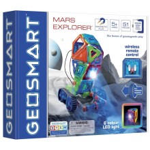 GeoSmart - Magnetičen gradbeni set Mars Explorer 51 kos