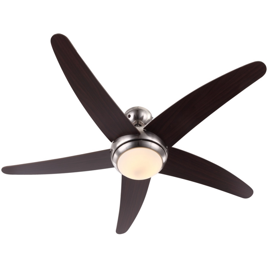 GLOBO 0306LED - Stropni ventilator FABIOLA 1xLED/20W/230V temen oreh