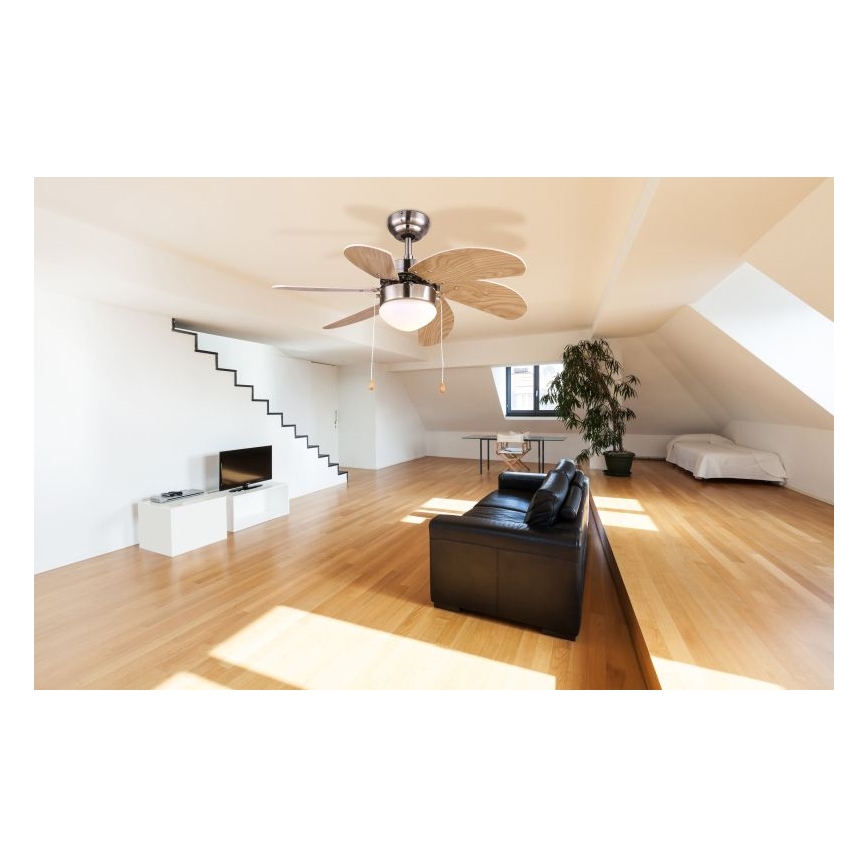 Globo - Stropni ventilator 1xE14/60W/230V