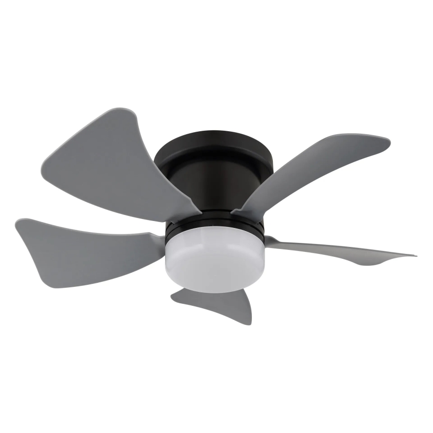 Globo - LED zatemljiv stropni ventilator LED/10W/230V 3000-6500K siva + daljinski upravljalnik