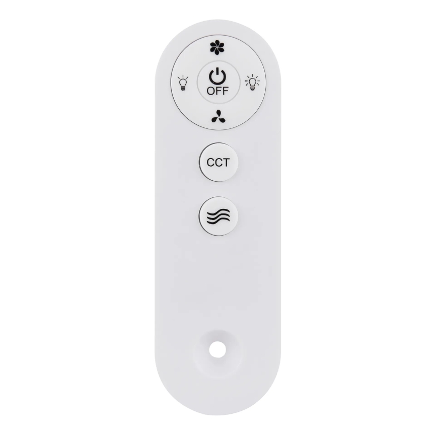 Globo - LED Dimmable stropni ventilator LED/10W/230V 3000-6500K bijela + daljinski upravljač
