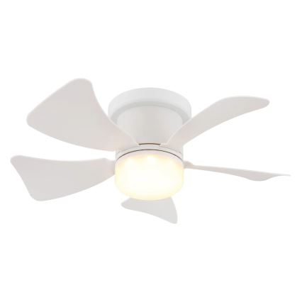 Globo - LED Zatemnitveni stropni ventilator LED/10W/230V 3000-6500K bela + Daljinski upravljalnik
