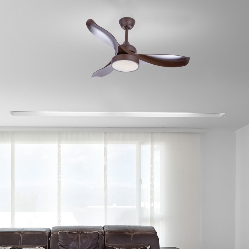 Globo - LED Stropni ventilator 1xLED/18W/230V + daljinski upravljalnik