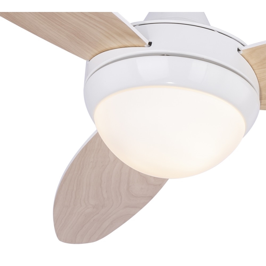 Globo - Stropni ventilator 2xE14/40W/230V + daljinski upravljalnik