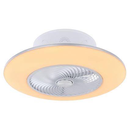 Globo - LED Zatemnitvena stropna svetilka z ventilatorjem LED/40W/230V 3000-6000K + Daljinski upravljalnik