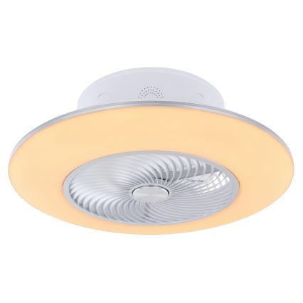 Globo - LED Zatemnitvena stropna svetilka z ventilatorjem LED/40W/230V + Daljinski upravljalnik