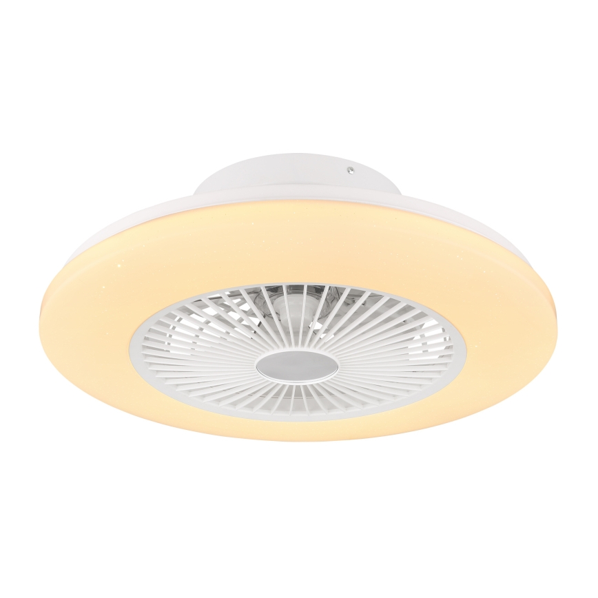 Globo 03628 - LED Zatemnitvena stropna svetilka z ventilatorjem LED/30W/230V + Daljinski upravljalnik