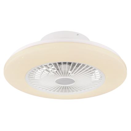 Globo 03628 - LED Zatemnitvena stropna svetilka z ventilatorjem LED/30W/230V + Daljinski upravljalnik