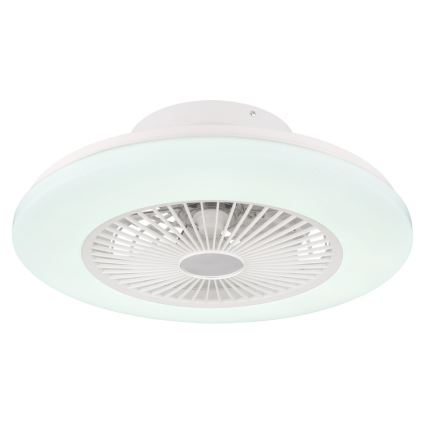 Globo 03628 - LED Zatemnitvena stropna svetilka z ventilatorjem LED/30W/230V + Daljinski upravljalnik