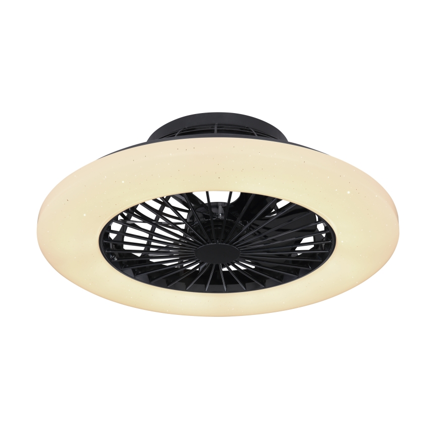 Globo 03628B - LED Zatemnitvena stropna svetilka z ventilatorjem LED/30W/230V + Daljinski upravljalnik