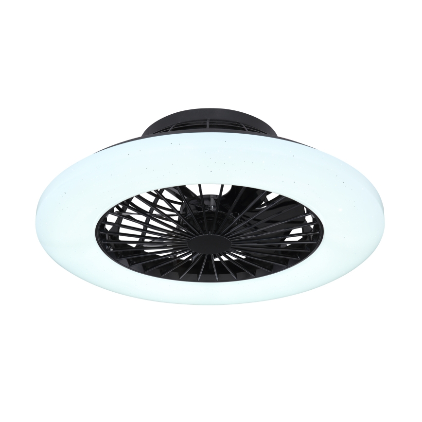 Globo 03628B - LED Zatemnitvena stropna svetilka z ventilatorjem LED/30W/230V + Daljinski upravljalnik