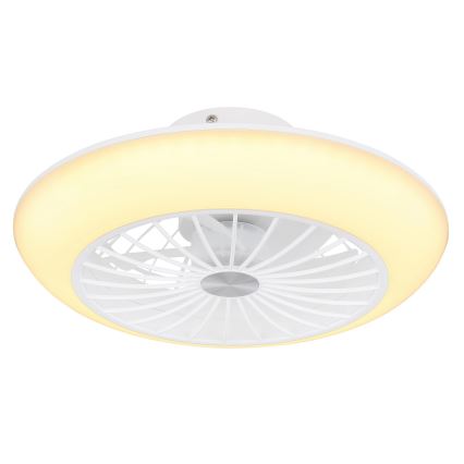 Globo 03632W - LED Stropna svetilka z ventilatorjem LAFEE LED/18W/230V