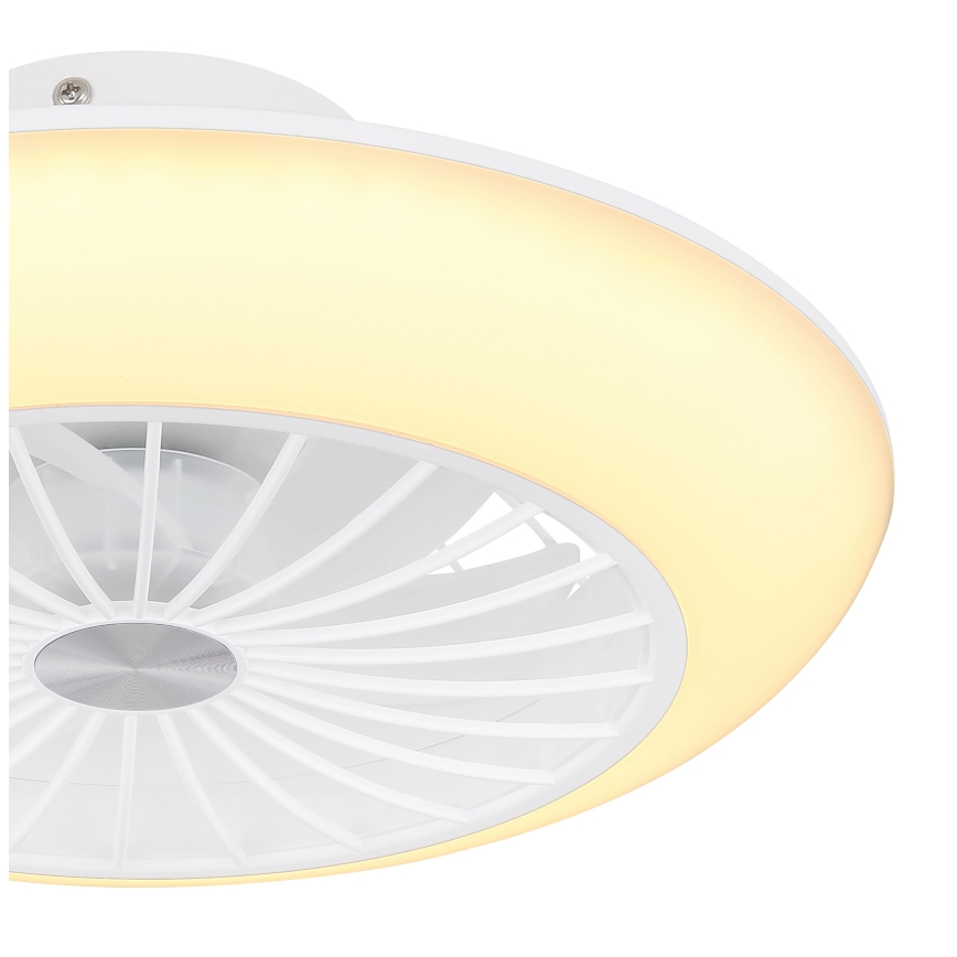 Globo 03632W - LED Stropna svetilka z ventilatorjem LAFEE LED/18W/230V