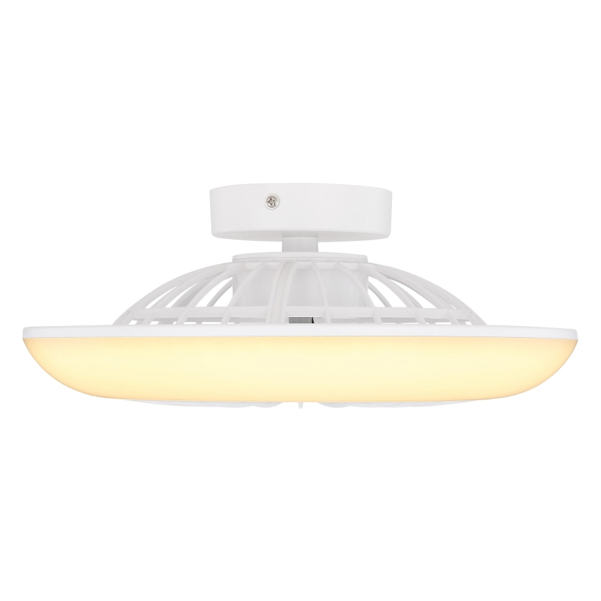 Globo 03632W - LED stropna svetilka z ventilatorjem LAFEE LED/18W/230V