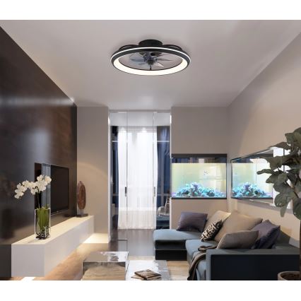 Globo - LED Zatemnitveni stropni ventilator LED/40W/230V 3000-6500K + Daljinski upravljalnik