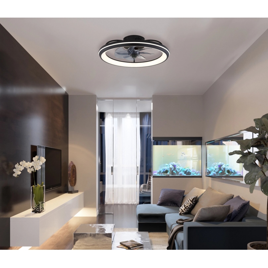 Globo - LED Zatemnitveni stropni ventilator LED/40W/230V 3000-6500K + Daljinski upravljalnik
