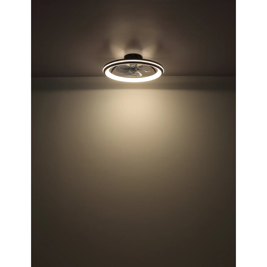 Globo - LED Zatemnitveni stropni ventilator LED/40W/230V 3000-6500K + Daljinski upravljalnik