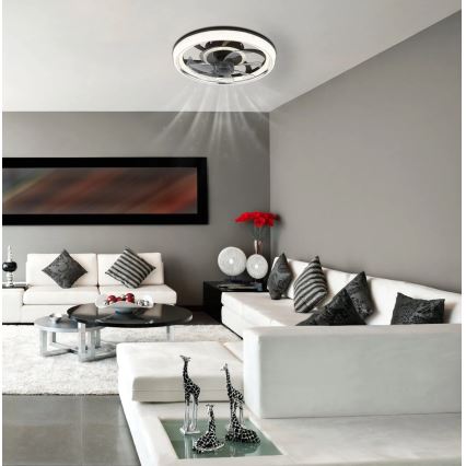 Globo - LED Zatemnitveni stropni ventilator LED/30W/230V 2700-6000K + Daljinski upravljalnik