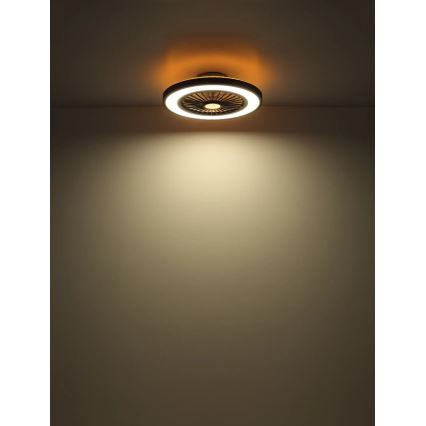 Globo - LED Zatemnitveni stropni ventilator LED/45W/230V 3000-6500K + Daljinski upravljalnik