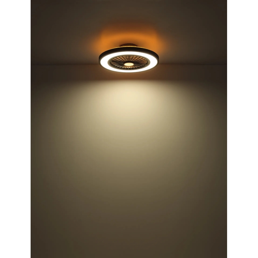 Globo - LED Zatemnitveni stropni ventilator LED/45W/230V 3000-6500K + Daljinski upravljalnik