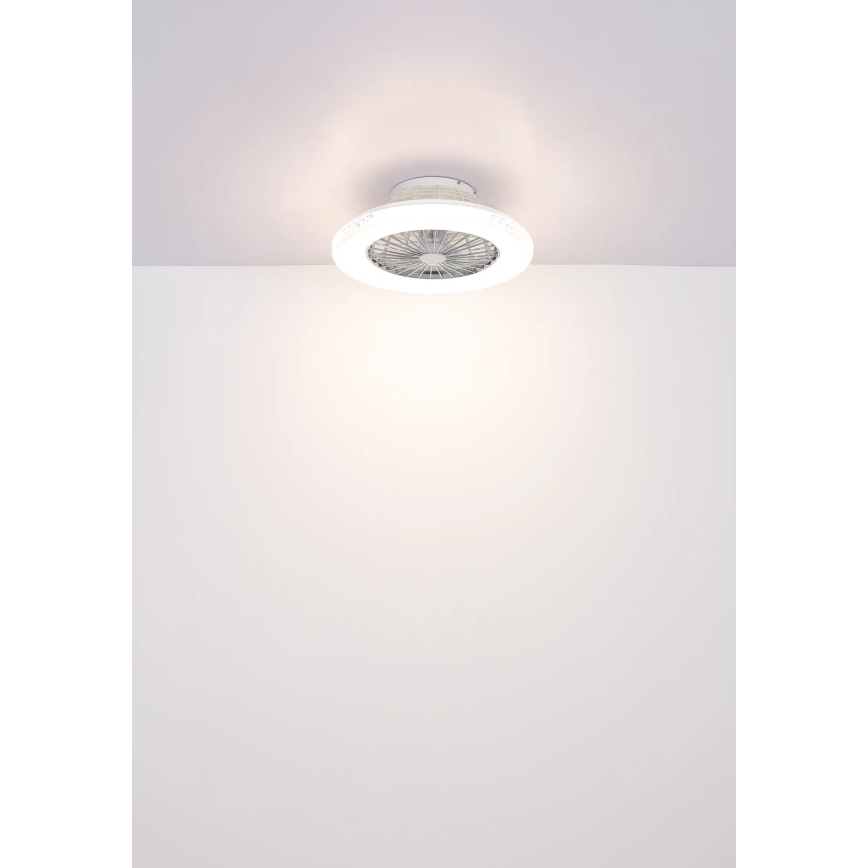 Globo - LED Zatemnitveni stropni ventilator LED/40W/230V 3000-6500K + Daljinski upravljalnik