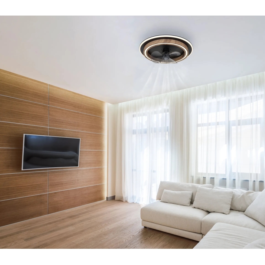 Globo - LED Zatemnitveni stropni ventilator LED/32W/230V 2700-6500K + Daljinski upravljalnik