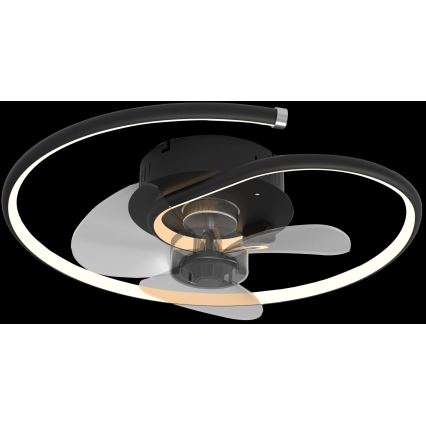 Globo - LED Zatemnitveni stropni ventilator LED/30W/230V 2700-6500K + Daljinski upravljalnik